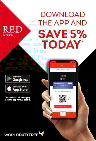 Download the Collection Red app today and save 5% of purchases.